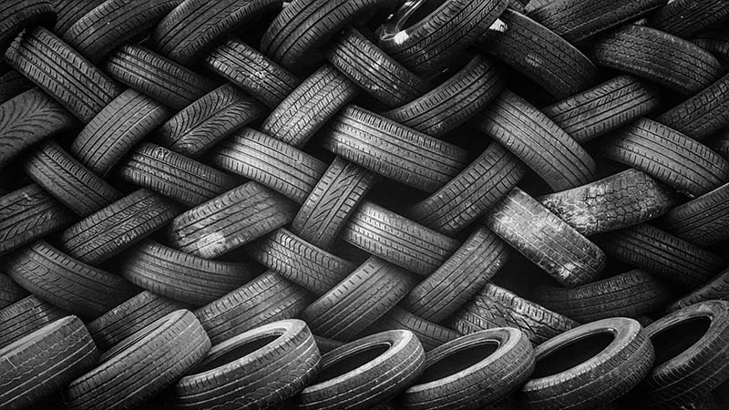 16 part worn tyres